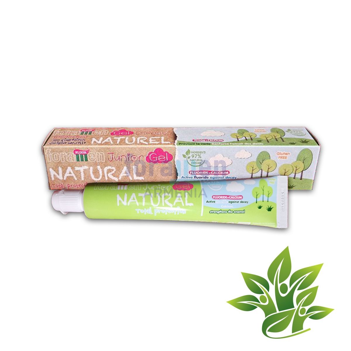 Kids dental gel  «Natural 97%» 50ml