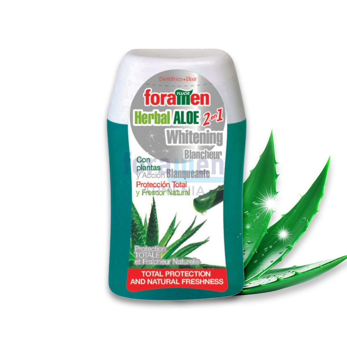 Toothpaste + Elixir 2/1 «Herbal Aloe» 100ml