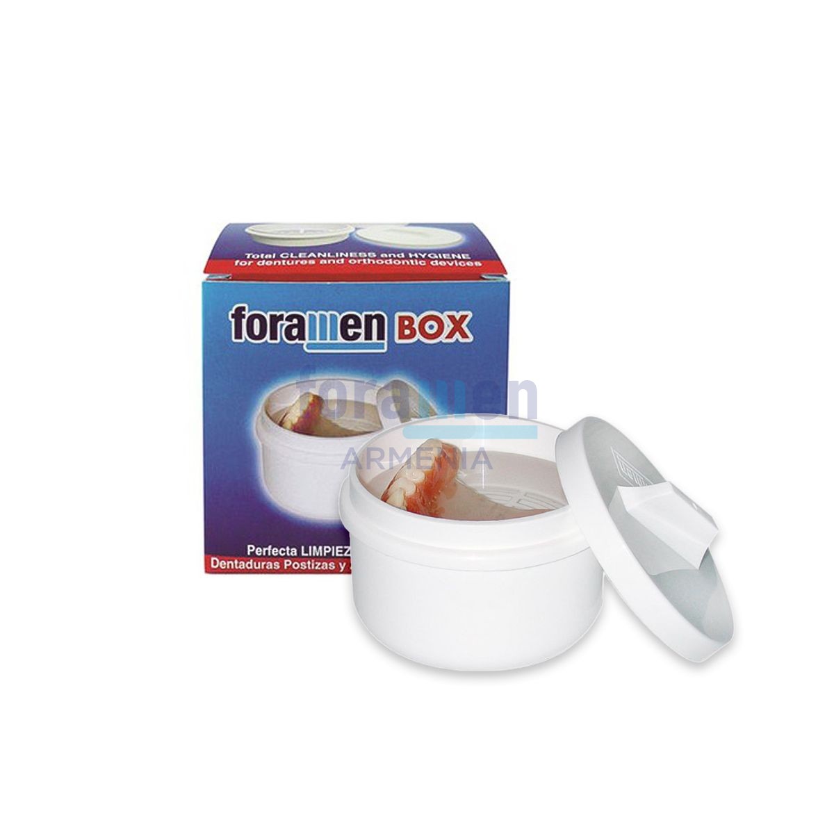Foramen BOX CLEANING dentures