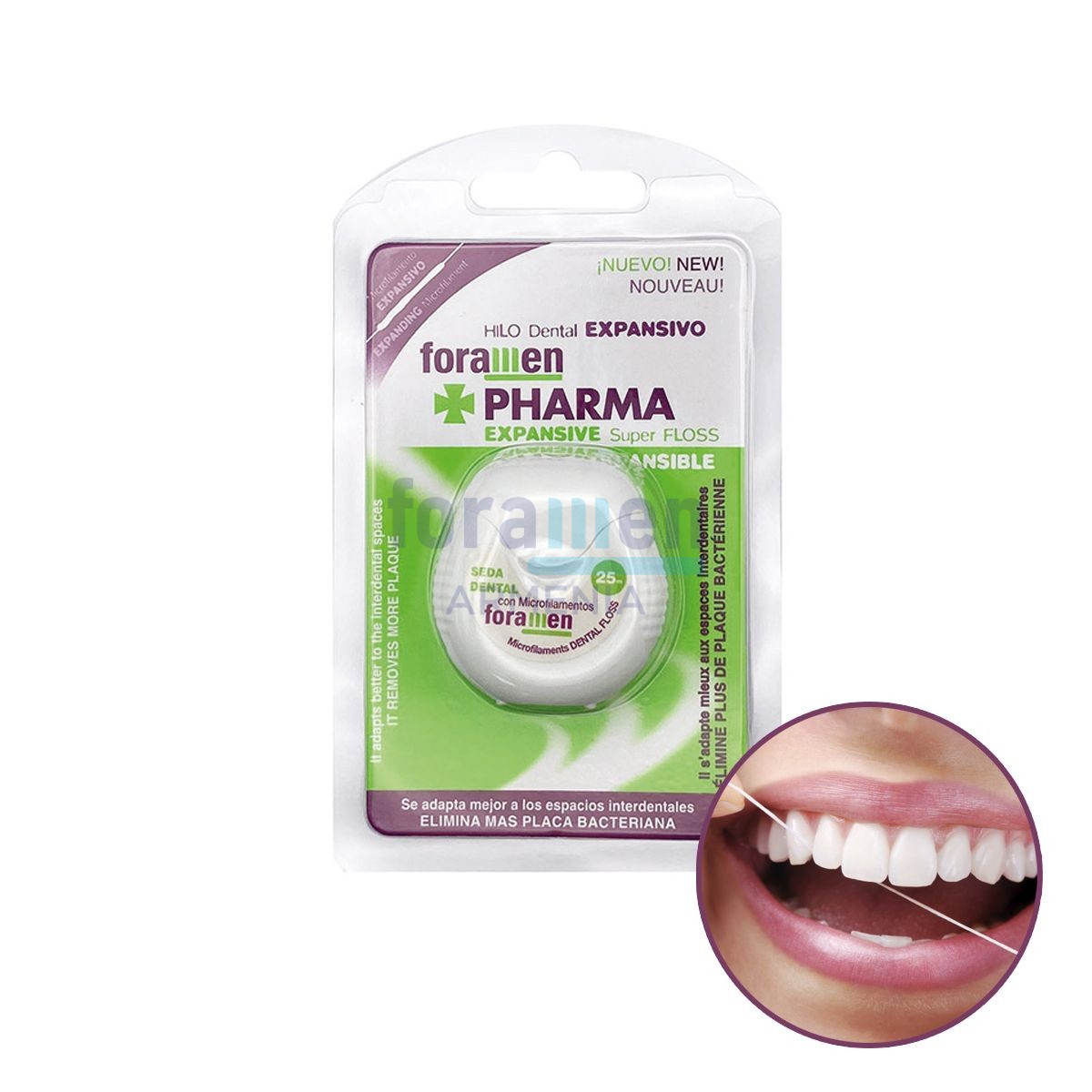 EXPANSIVE microfilament dental floss SUPER 25m