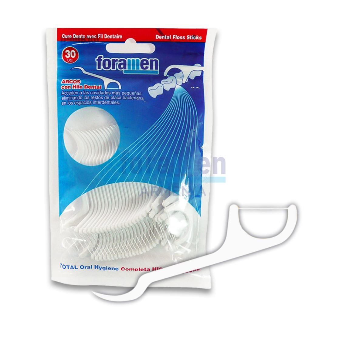 Dental floss stick 30 pcs.